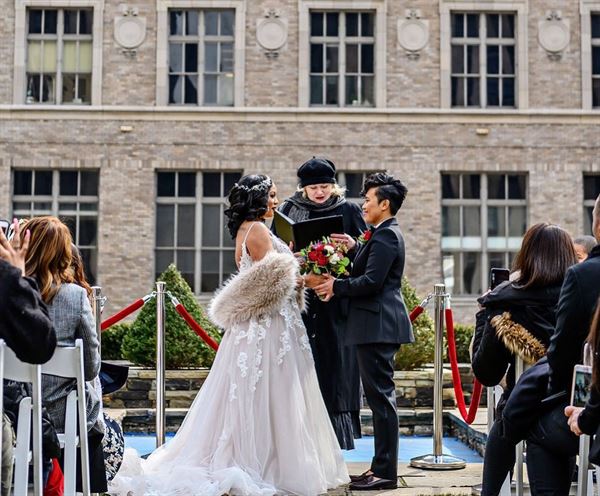 Rev Annie Lawrence, NYC Wedding Officiant