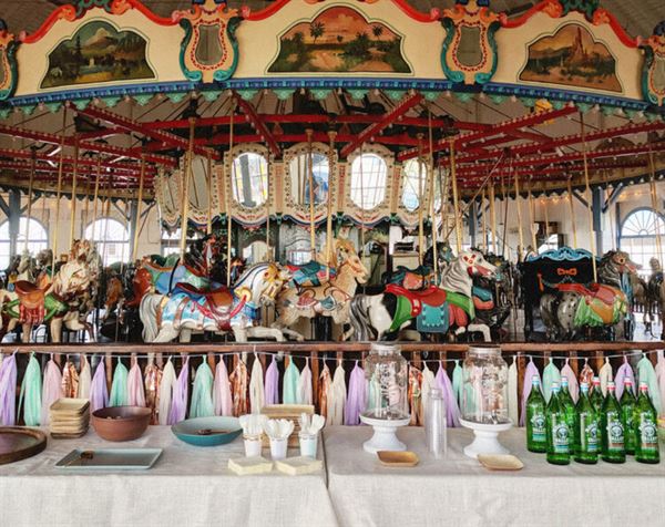 Santa Monica Pier Merry Go-Round (Carousel) Building