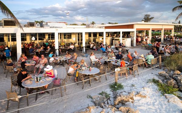 The Sunset Deck at the Beach House