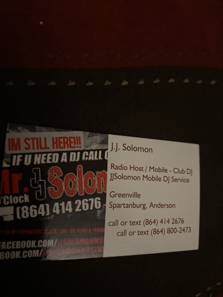 JJ SOLOMON MOBILE DJ SERVICE