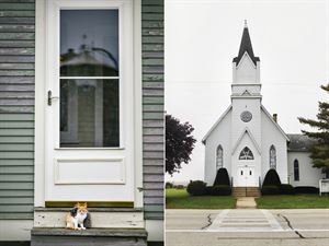 Little White Church:  Mamre Moravian