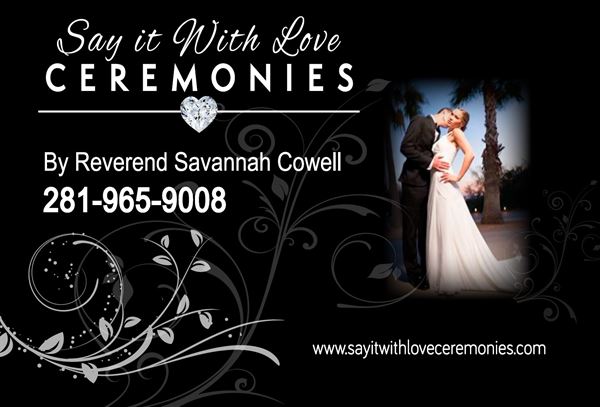 Say It With Love Ceremonies
