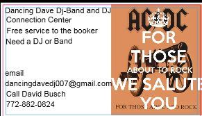 Dancing Dave DJ-dj and band connection service