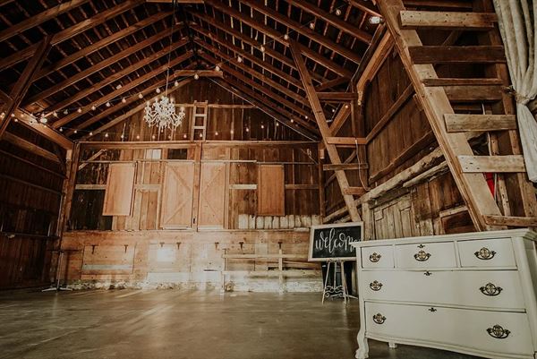 The Rustic Barn at Prairie Gardens by 1841