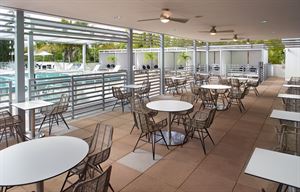 Poolside Covered Terrace