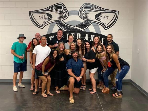 Twisted Axes Throw House