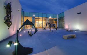 Hurand Sculpture Courtyard