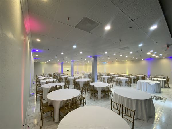 Dark Blue Event Venue