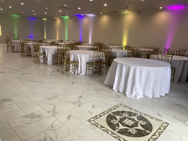 Dark Blue Event Venue