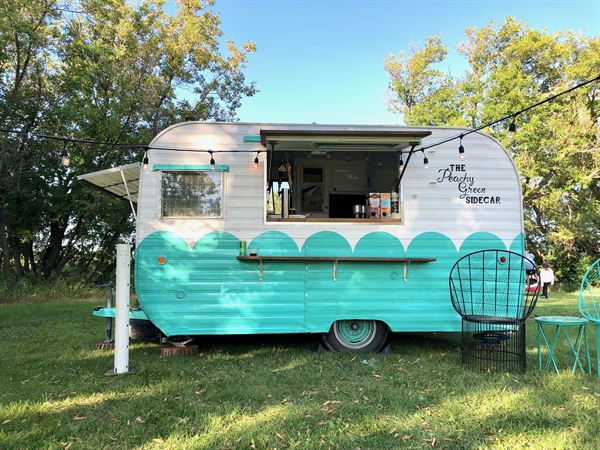 The Peachy Green Sidecar, mobile bar for hire