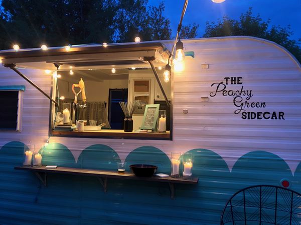 The Peachy Green Sidecar, mobile bar for hire