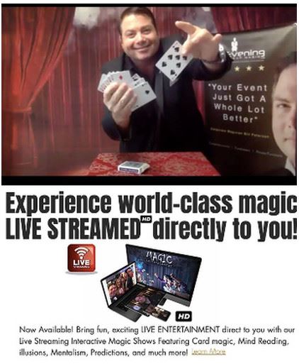 CORPORATE MAGICIAN BILL PETERSON