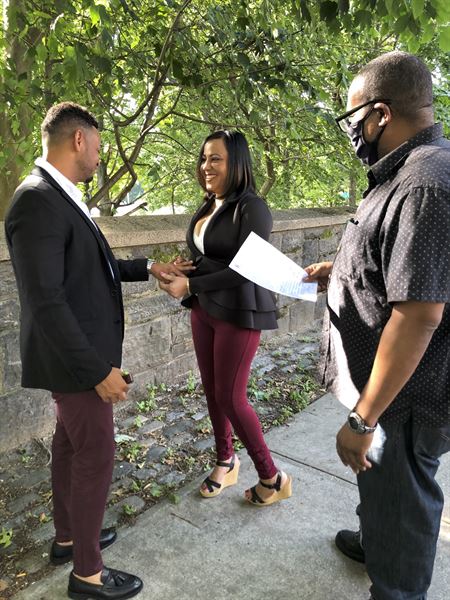 Wedding Officiant Simple Signing Ceremony