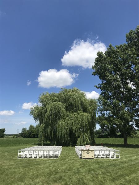 The Rustic Barn at Prairie Gardens by 1841