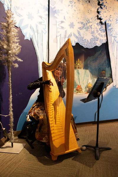 Harpist Vanessa Myers