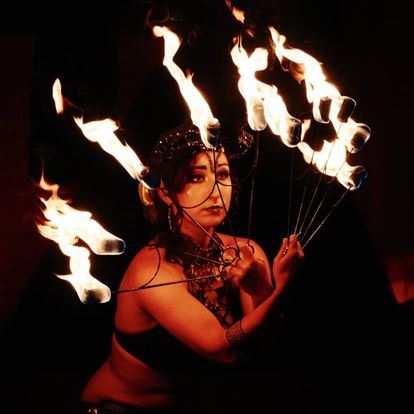 Devin Alfather Fire and Fusion Bellydance
