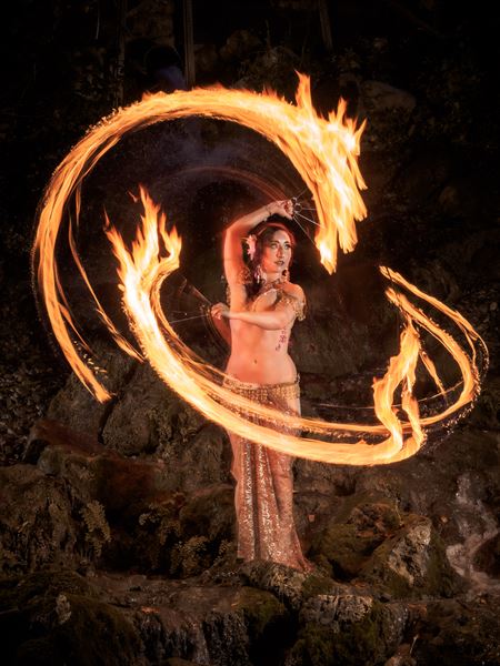 Devin Alfather Fire and Fusion Bellydance