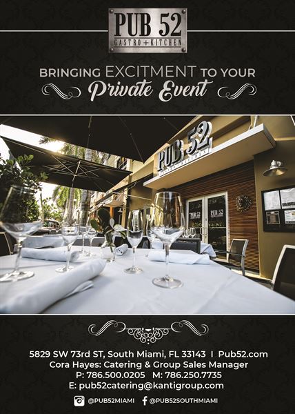 Pub 52 Gastropub South Miami