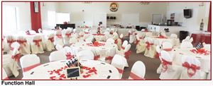Indoor banquet hall