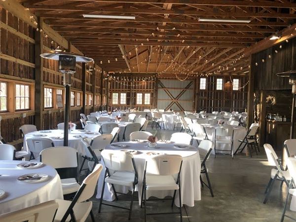 The Wedding Barn at Black Jack Vineyard