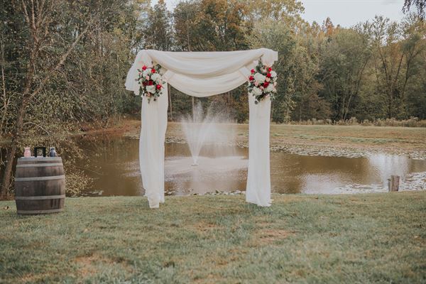 The Wedding Barn at Black Jack Vineyard