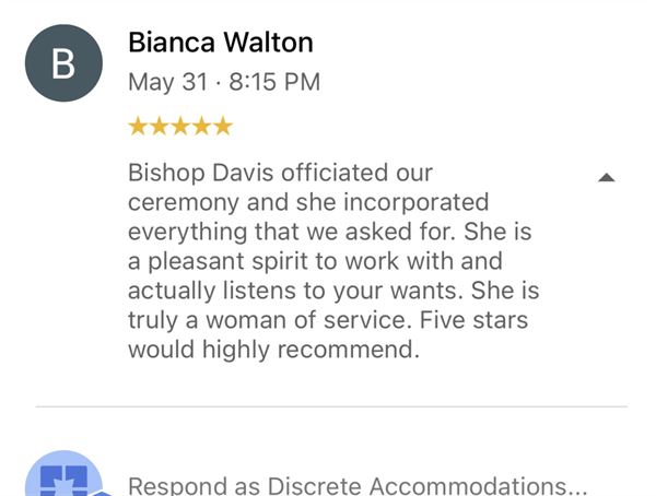 Discrete Accommodations