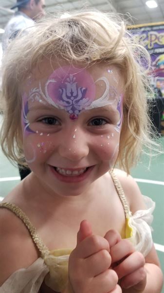 Faerydragon facepaint