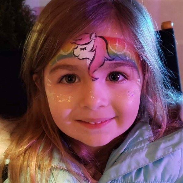 Faerydragon facepaint