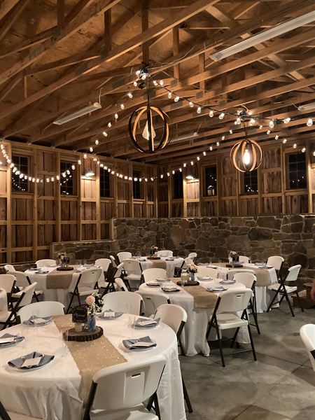 The Wedding Barn at Black Jack Vineyard