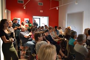 Russell Hill Rogers Lecture Hall and Courtyard