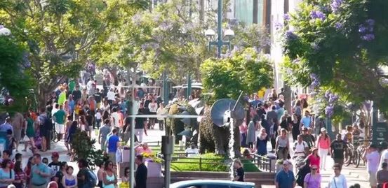 Cardboard City: A unique 10,000 sf art center & event space on the Third Street Promenade