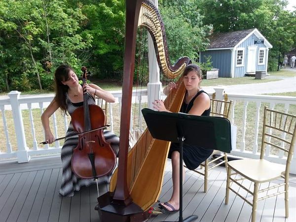 The Soenen Sisters-Harp, Flute and Cello for Weddings and Events