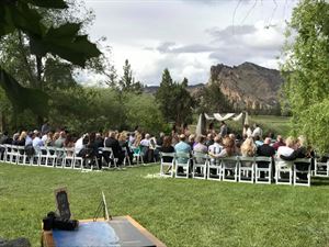 The Smith Rock View Ceremony Site