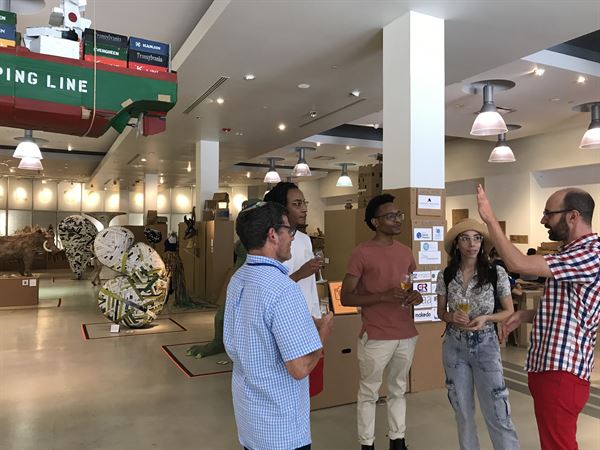 Cardboard City: A unique 10,000 sf art center & event space on the Third Street Promenade