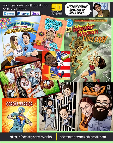 Scott Gross Caricatures