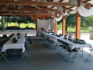 Rustic Country Barn Area Pavilion