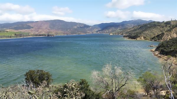 The trip to Lake Piru on the sailboat