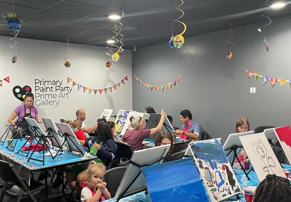 Primary Paint Party-Prime Art Gallery