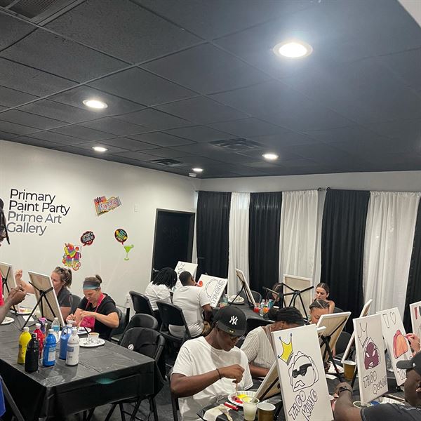 Primary Paint Party-Prime Art Gallery