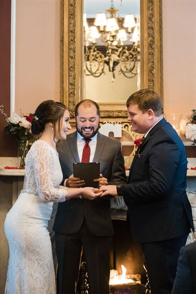 Cody Miller, Wedding Officiant