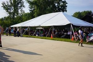 Outdoor Tent Area