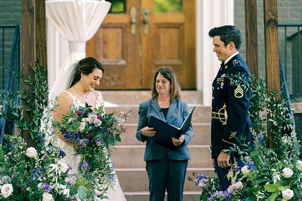 Gwen Downs, Wedding Celebrant