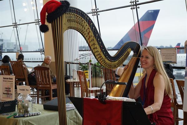 Susan Haas, Harpist