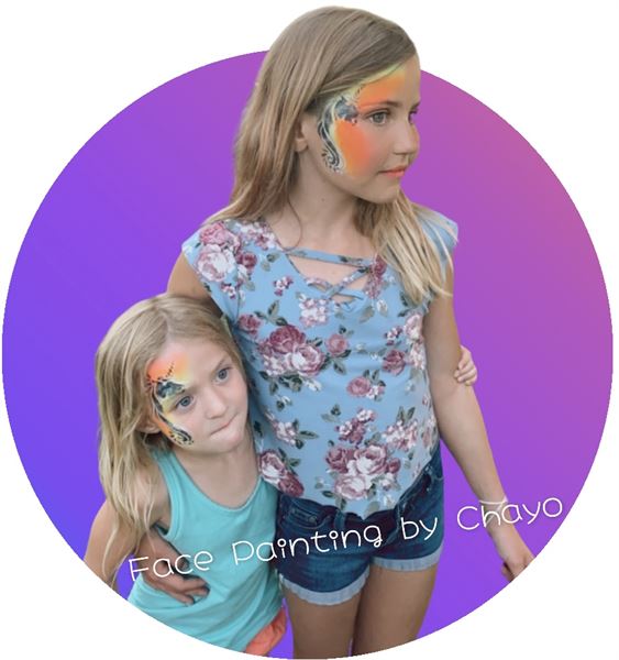 Face painting by Chayo