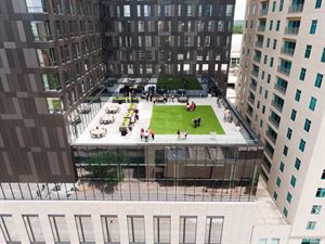 Mother Alfred Moes Outdoor Terrace