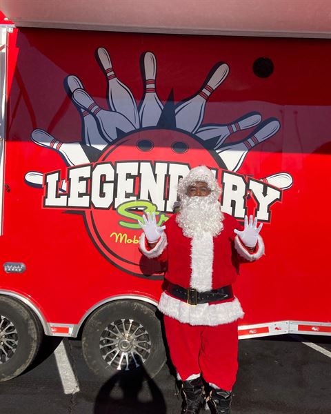 Legendary strikes Mobile bowling