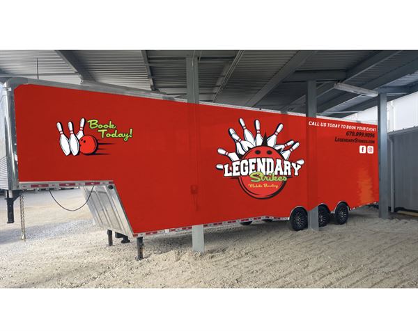 Legendary strikes Mobile bowling