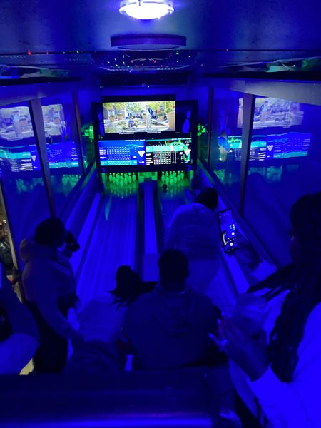 Legendary strikes Mobile bowling