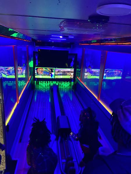 Legendary strikes Mobile bowling