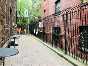 The French Room & Courtyard